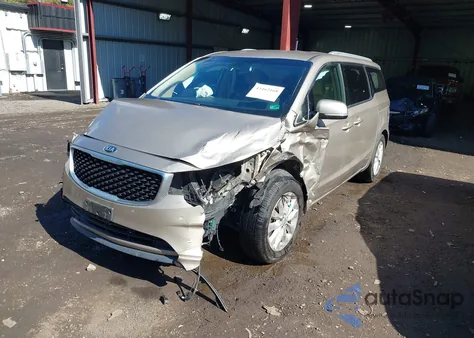 2017 Kia Sedona Ex z USA, uszkodzony, nr VIN KNDMC5C10H6256948
